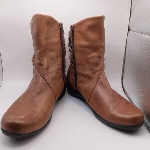 Earth Spirit zip-up boots